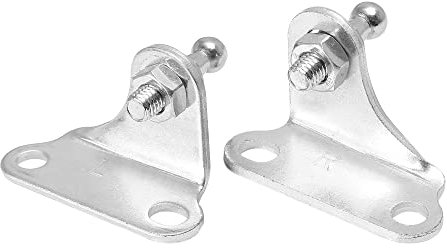 A ABSOPRO 2 Satz Auto Kugelbolzen Montagehalterungen 10mm mit Schraube