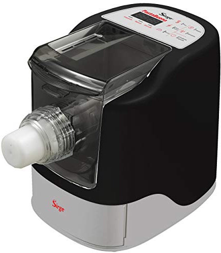 Sirge Macchina per la Pasta + Pizza + Pane + 25 Trafile - 260 Watt - 720 g di pasta - per tutti i tipi di FARINE anche SENZA GLUTINE