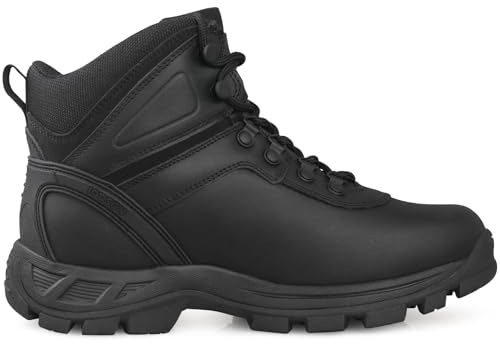 QUNLON Scarpe Trekking Uomo Impermeabili Scarpe da Montagna Escursionismo Traspiranti Stivali da Escursionismo Anfibi Militari Uomo-45EU