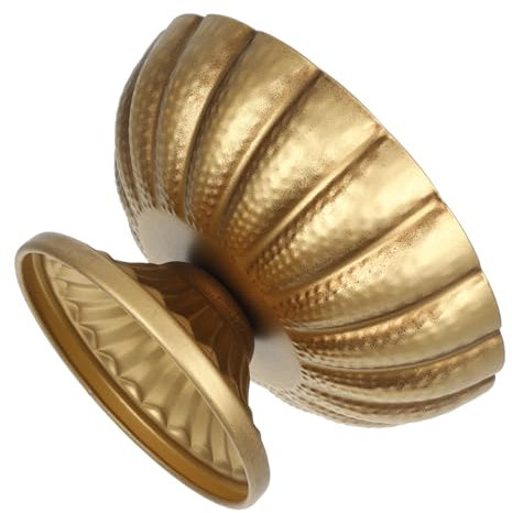 MUSISALY Rustic Iron Vase Farmhouse Decor Roman Column Planter Vintage Wedding Flower Pot Creative European Style Plant Container for Indoor Outdoor Display