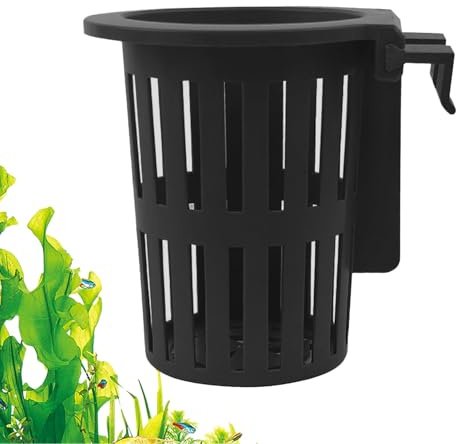 Stronrive Maceta para Plantas Acuáticas | Portaplantas Pothos para Tanque,Decoración Flotante Interior Exterior Ducha Estantería