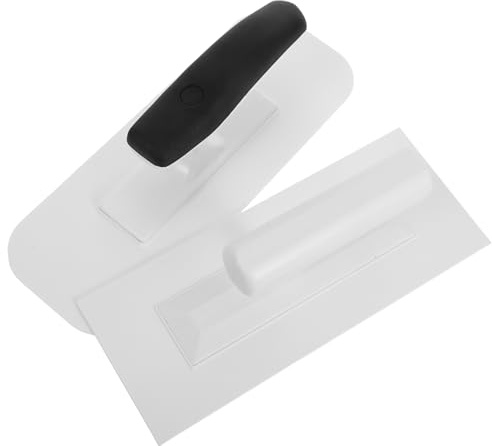 FONDOTIN 2piezas Herramientas Para Pintar Arte Llana De Acabado y Llana De Herramienta Para Enyesar Para Acabados De Paredes Estuco y Texturas