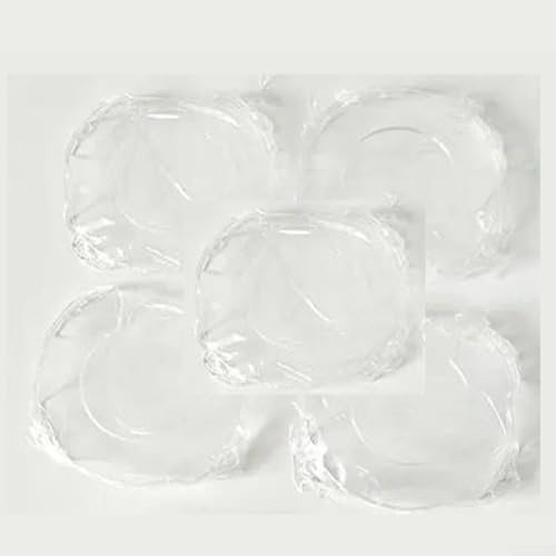 Besshepplo 5 pezzi Set di paralumi a contrasto per vernice auto Copertura protettiva per faretti ad alta potenza per lavori di dettaglio del veicolo Illuminazione automobilistica in plastica trasparen