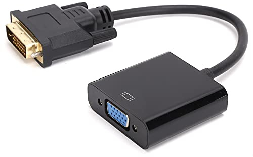 LIYJTK Adattatore DVI VGA maschio 24+1 Connessione affidabile Trasmissione stabile Tablet computer desktop