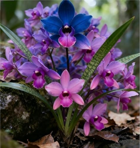 Brillante Rizoma Di Cymbidium Orchidea, Resistenti Al Freddo E Alla Siccità, Facile Da Coltivare, Splendide esposizioni in giardino-3 Rizoma-E