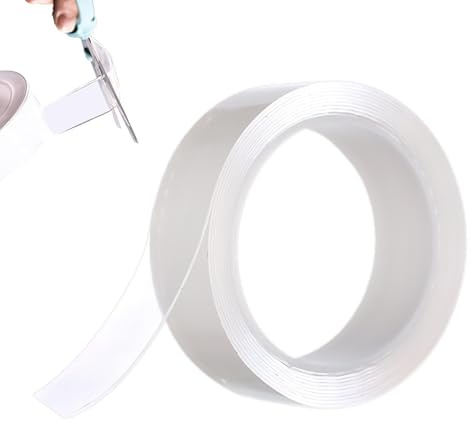 Nano Cinta Adhesiva De Doble Cara Para Coche - Nano Cinta Adhesiva - Rodillo De Montaje De Gel De Doble Cara, Banda De Fijación De Fotos Sin Rastro | De Solución De Vinculación Reutilizable
