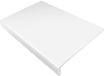 200mm White UPVC Window Board/Cill Cover 1.25m Long 9mm Thick Plastic Window Sill Capping