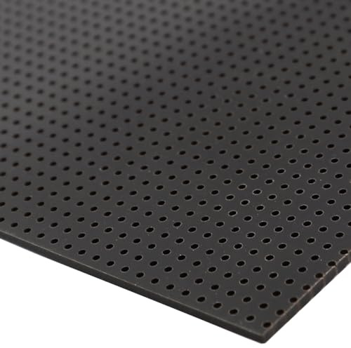 WITTKOWARE Elektronik Experimentier-/Punktrasterplatine, ohne Kupferauflage, Rastermaß 2,54mm, Maße 100x500x1,5mm