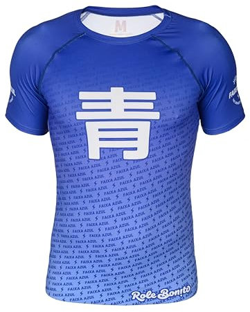 Role Bonito Rashguard für BJJ in Blau (Kurzarm) (XXL)