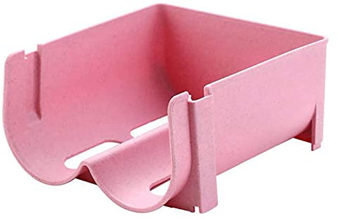 HSF Fridge Stackable Can Dispenser Household Beverage Storage Rack Wine Holder Organizer Shelf Pink Fridge Parts & Accessories (Color : Pink)