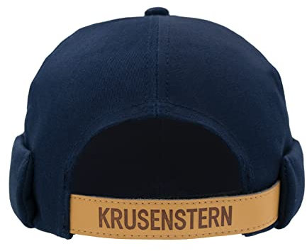 Krusenstern Denim Dockercap Baumwolle Dockermütze Damen/Herren Hafenmütze Sommer Herbst