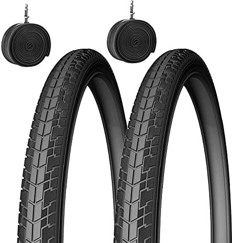 2 Reifen 700 x 40/42C (42-622) + pannensichere Reifenkammern für Citybike 28 Zoll Street Hybrid