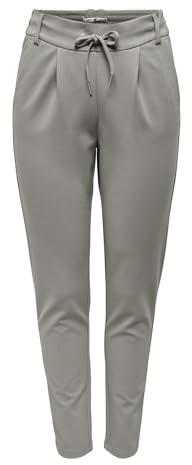 ONLY Damen Onlpoptrash Easy Colour Pant PNT Noos Hose 15115847,Rock Ridge,M / 30L