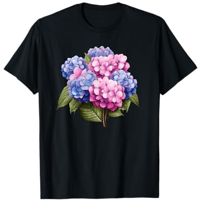 Hortensia, Fleur d'hortensia T-Shirt