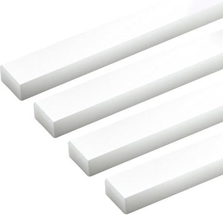 POWERTEC 71636-P2 Gehrungsschiene für Tischsägenschlitten, Kegelvorrichtung, Gehrungsschlitzschienen, passend für 1,9 cm x 0,9 cm Schlitz, Frästisch, Bandsäge, Holzbearbeitungswerkzeuge und Zubehör, 4