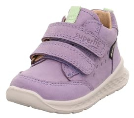 Superfit Breeze Gore-Tex - Scarpe per Chi Inizia a Camminare, Lila/Hellgrün 8510,