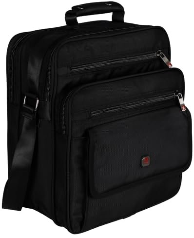 EAAKIE Arbeitstasche Umhängetasche Flugbegleiter Herrentasche XXL