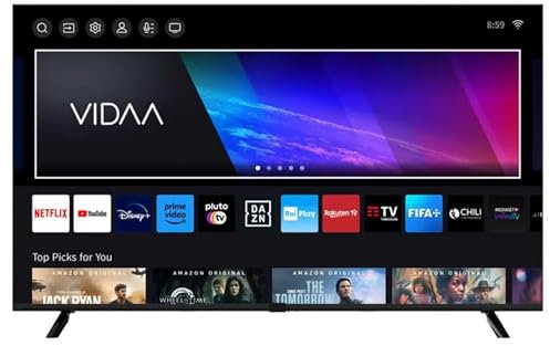 ND32S306QS - Smart TV da 32 Pollici (81,3 cm), HD Ready, QLED, DVB-T2; Nero, Classe energetica F