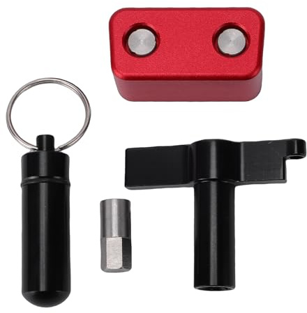 Fafeicy Blocco Porta OBD2, Protezione Antifurto in Metallo per Auto, SUV, Camion, con Strumento di Rimozione Dedicato per Proteggere L'interfaccia OBD2