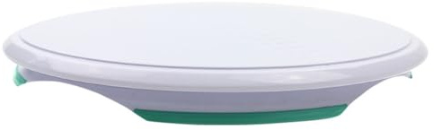 Toyvian Alzata per Torte Girevole da 12 Pollici in Plastica con Base Antiscivolo Supporto Girevole per Decorazione Torte Fai da Te Banco da Lavoro Stabile