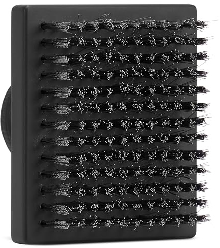 Napoleon® BBQ Zubehör - GABR005 - Premium Edelstahl Grillbürste Ersatz, Schwarz, Edelstahlborsten, abnehmbar, reinigt Edelstahlroste, Ersatzkopf