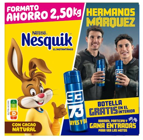 Nesquik Cacao Soluble Estuche 2,5kg