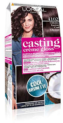 L'Oréal Paris Casting Creme Gloss Haarfärbemittel 4102 Cool Chestnut