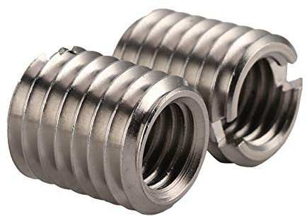 Nutmutter Reduziermutter 10 Stück M10x1.5-M14x2 16mm Edelstahl | Innengewinde M10x1.5, Außengewinde M14x2, Länge 16mm, Gewinde-Reduziermutter.