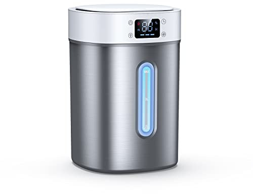 Admettre Stainless Steel Humidifier for Bedroom & Large Room,4L Easy to Clean Cool Mist Humidifier, Mold Free & Dishwasher Safe Water Tank, Essential Oil Diffuser for Baby Nursery, Plants, Home