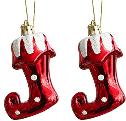 LICHENGTAI Weihnachtsbaum Anhänger Plastik Basteln Weihnachtsbaum Mini Anhänger Weihnachten Deko Miniatur Puppe DIY Weihnachtsbaum Schmuck Weihnachtsmann Figuren Weihnachten Hängede Deko