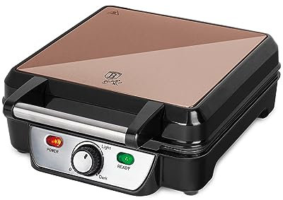4 slices waffle maker, rose gold