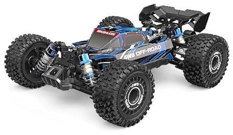 s-idee® MJX 16207 blau RC Car 1:16 Brushless Highspeed Off-Road Truck 65 km/h