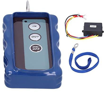 Ensemble de Commande Manuelle de Treuil de Treuil, Kit de Télécommande de Treuil sans Fil Interrupteur électrique Universel pour ATVs SUV Camion 12V 434MHz
