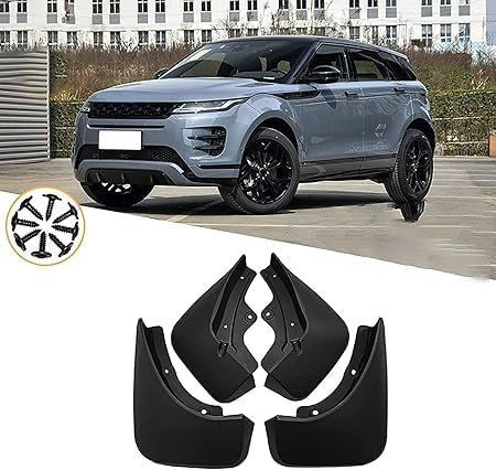 Auto Schmutzfänger für Land Rover Range Rover Evoque 2020-2021, Auto Modifikation Spritzschutz Kotflügel Abdeckung Auto Modifikation Protektoren 4 PCS
