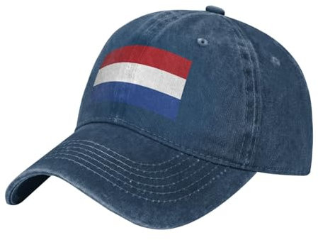 Baseballkappen Niederländische Flagge Baseballmütze Uv Schutz Trucker Cap Klassische Sportkappe Für Camping Angeln Wandern