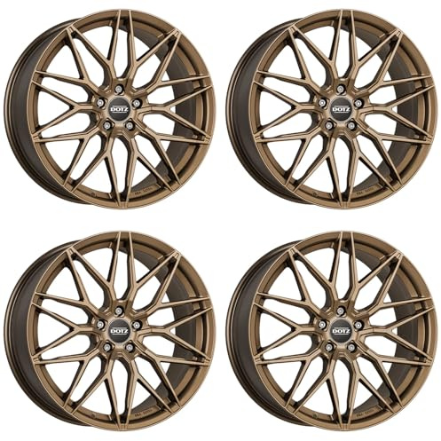 4x Dotz Felgen Suzuka bronze 8.5Jx19 ET45 5x108 kompatibel mit Ford C-Max Edge Focus Galaxy Kuga Mondeo Puma S-Max