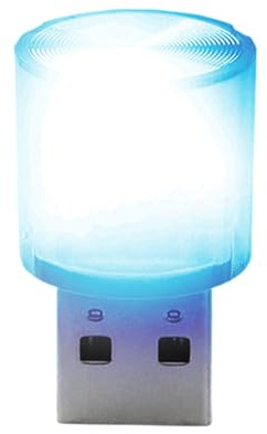 Lampada LED USB per Auto - Illuminazione d'Ambiente USB per Veicolo | Installazione Facile Senza Fili, Luce Interna Compatta Con 7 Modalità per Camion Berlina Camper