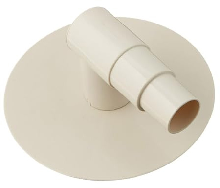 Saterkali Pool Skimmer Vacuum Plate Hose Above Ground Vacuum Adapter Plate for Swimming Pool Cleaning aintenance,Connect to The Vacuum Hose Above The Skimmer Basket with 90-Degree Elbow Yellow