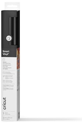 Cricut Smart Vinyl Permanent 33x91cm 1 Sheet (Black)