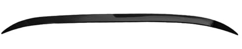 Becquet Arrière Becquet De Coffre Arrière Pour BMW Série 2 Pour M2 F22 F23 F87(Glossy Black)