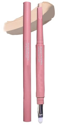 Lápiz Para Cejas Herramienta de Maquillaje de Iluminador y Sombra | Lápices de Cejas de Doble Punta Para Mujeres, Chicas Y Principiantes, Diario, , Trabajo, Social Y