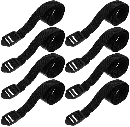 TOBBOMEY Cinturini Regolabili per Scarpe Chiodi Aeratori da Prato Set 8 Pezzi per Giardinaggio e Manutenzione Prati Sportivi Accessori per Arieggiare Erba e Spazi Esterni