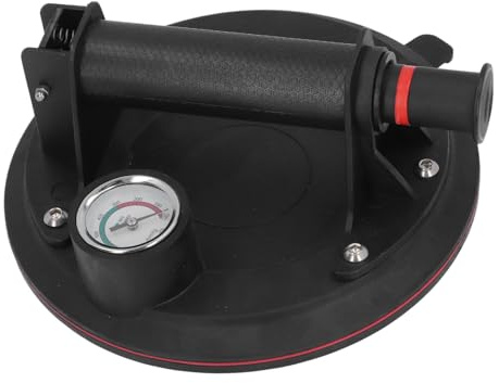 Aolidsive Ventosa Eléctrica, ABS Resistente con de Aluminio, Capacidad de 440 Libras, Ideal para Levantar Vidrio, Azulejos y Granito
