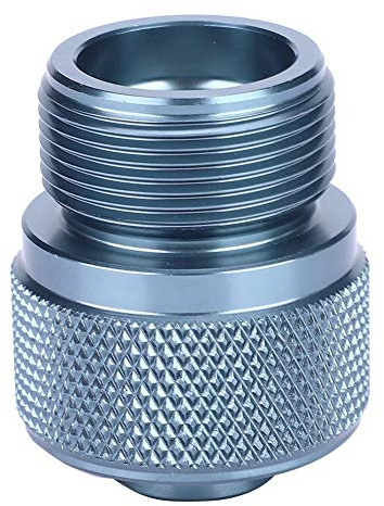 Jacksking Gasbehälteradapter, Camping-Gasbehälter-Konverter-Ventil-Flachbehälter zum 1L MAPP-Gastankadapter