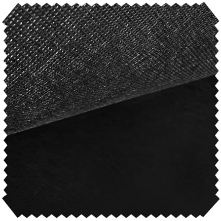 novely® Viva Vlies Rückseitenvlies aus Polyester, weicher Inlett- und Polstervlies Innenstoff mit 120 g/m² Grammatur, Meterware 1 lfm | Farbe: 03 Schwarz