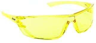 Riley Fresna Safety Glasses for Work – Sport Style, Metal-Free Protective Glasses with Adjustable Temples and TPE Nose Bridge for Running, Cycling