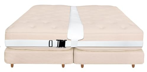 Extensor de colchón de cama, kit de convertidor de puente de cama individual a King, soporte de colchón ajustable antideslizante doble puente, extensor de cama tamaño individual a queen, correa de