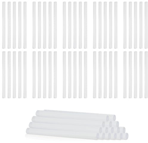 CEEYSEE 100pcs Hot Glue Stick 7mm×100mm Hot Melt Glue Gun Sticks for Small Hot Melt Glue Guns Mini Hot Glue Sticks Clear Hot Melt Adhesive Sticks Perfect for DIY Arts and Crafts Hobby(U/7×100mm)