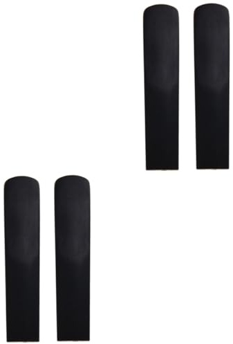 VICASKY 4 Stück Blatt für Tenorsaxophon Saxophon-Teile Blätter für Altsaxophon Saxophon Stärke 2. 5 Schilf Blätter für Tenorsaxophon Saxophonblatt aus Harz Stärke 2,5 Schilf