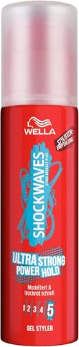Shockwaves Ultra Strong POWER Gel STYLER Halt mit – & 100 ml
